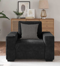 Sessel Schwarz 59 cm Samt