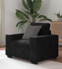 Sessel Schwarz 59 cm Samt