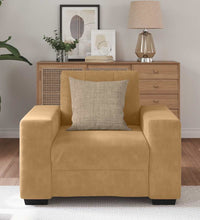 Sessel Braun 59 cm Samt