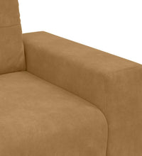 Sessel Braun 59 cm Samt