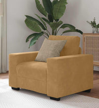 Sessel Braun 59 cm Samt