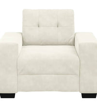 Sessel Creme 59 cm Samt