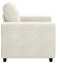 Sessel Creme 59 cm Samt