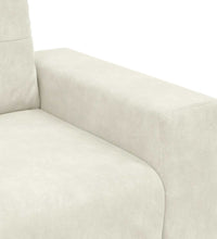 Sessel Creme 59 cm Samt