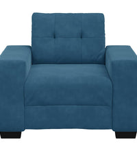 Sessel Blau 59 cm Samt