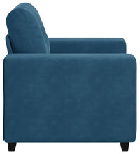 Sessel Blau 59 cm Samt