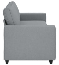 3-Sitzer-Sofa Hellgrau 180 cm Stoff