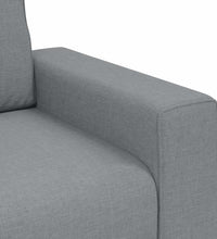 3-Sitzer-Sofa Hellgrau 180 cm Stoff