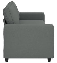 3-Sitzer-Sofa Dunkelgrau 180 cm Stoff