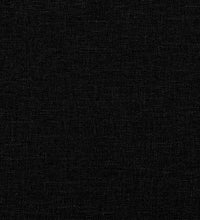 3-Sitzer-Sofa Schwarz 180 cm Stoff