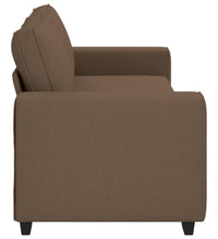 3-Sitzer-Sofa Braun 180 cm Stoff