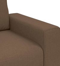 3-Sitzer-Sofa Braun 180 cm Stoff