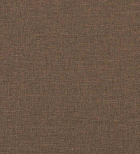 3-Sitzer-Sofa Braun 180 cm Stoff
