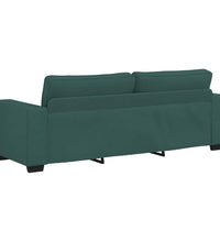 3-Sitzer-Sofa Dunkelgrün 180 cm Stoff