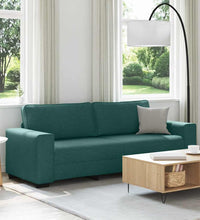 3-Sitzer-Sofa Dunkelgrün 180 cm Stoff