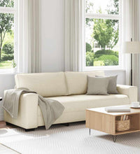 3-Sitzer-Sofa 180 cm Leinen