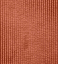 Zweisitzer-Sofa Rot Orange 140 cm Cordstoff