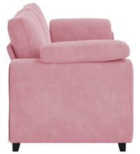 3-Sitzer-Sofa Rosa 178 cm Samt