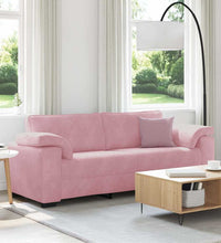 3-Sitzer-Sofa Rosa 178 cm Samt