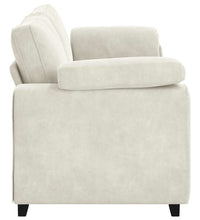 3-Sitzer-Sofa Creme 178 cm Samt