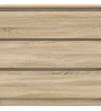 Sideboard Sonoma-Eiche 80x35x76 cm Holzwerkstoff