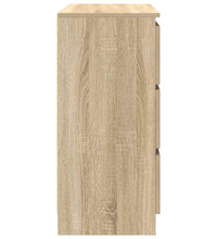 Sideboard Sonoma-Eiche 80x35x76 cm Holzwerkstoff