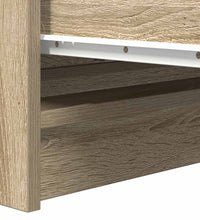 Sideboard Sonoma-Eiche 80x35x76 cm Holzwerkstoff