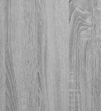 Sideboard Grau Sonoma 80x35x76 cm Holzwerkstoff