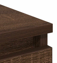 Sideboard Braun Eichen-Optik 80x35x76 cm Holzwerkstoff