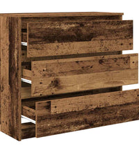 Sideboard Altholz-Optik 80x35x76 cm Holzwerkstoff