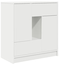 Sideboard mit Schubladen und Türen Weiß 70,5x34x74,5 cm