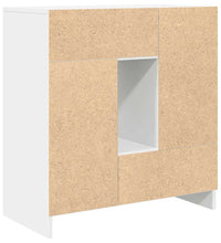 Sideboard mit Schubladen und Türen Weiß 70,5x34x74,5 cm
