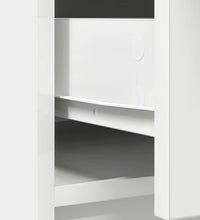 Sideboard mit Schubladen und Türen Weiß 70,5x34x74,5 cm