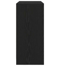 Sideboard mit Schubladen und Türen Schwarz Eichen-Optik
