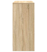 Sideboard mit Schubladen und Türen Sonoma-Eiche 70,5x34x74,5 cm