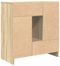 Sideboard mit Schubladen und Türen Sonoma-Eiche 70,5x34x74,5 cm