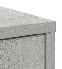 Sideboard mit Schubladen und Türen Betongrau 70,5x34x74,5 cm