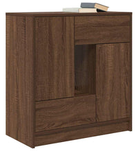 Sideboard mit Schubladen und Türen Braun Eichen-Optik