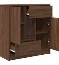 Sideboard mit Schubladen und Türen Braun Eichen-Optik