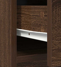 Sideboard mit Schubladen und Türen Braun Eichen-Optik