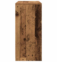 Sideboard mit Schubladen und Türen Altholz-Optik 70,5x34x74,5cm