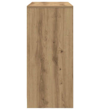 Sideboard mit Schubladen und Türen Artisan-Eiche 70,5x34x74,5cm