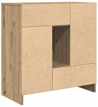 Sideboard mit Schubladen und Türen Artisan-Eiche 70,5x34x74,5cm