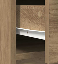 Sideboard mit Schubladen und Türen Artisan-Eiche 70,5x34x74,5cm