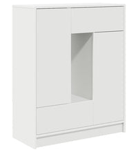Sideboard mit Schubladen und Türen Weiß 73x31x90 cm