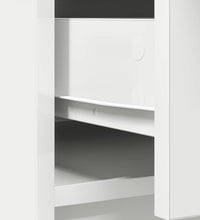 Sideboard mit Schubladen und Türen Weiß 73x31x90 cm