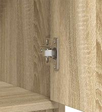 Sideboard mit Schubladen und Türen Sonoma-Eiche 73x31x90 cm