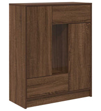 Sideboard mit Schubladen Türen Braun Eichen-Optik 73x31x90 cm