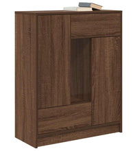 Sideboard mit Schubladen Türen Braun Eichen-Optik 73x31x90 cm