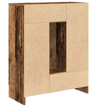 Sideboard mit Schubladen und Türen Altholz-Optik 73x31x90 cm